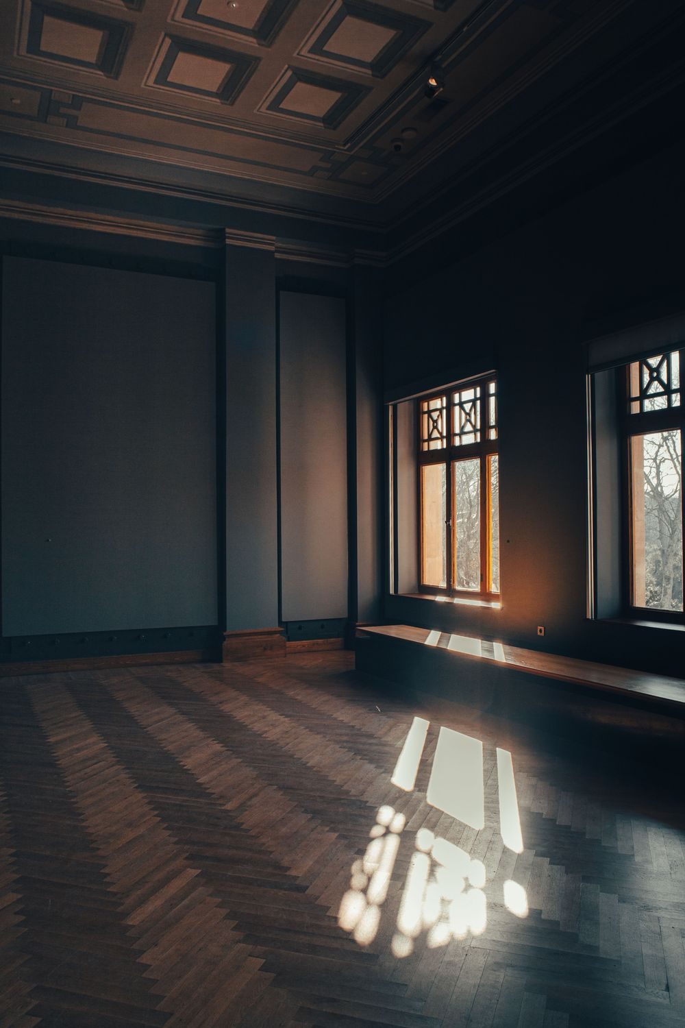 Sunlit room with natural wood-tone vinyl plank flooring